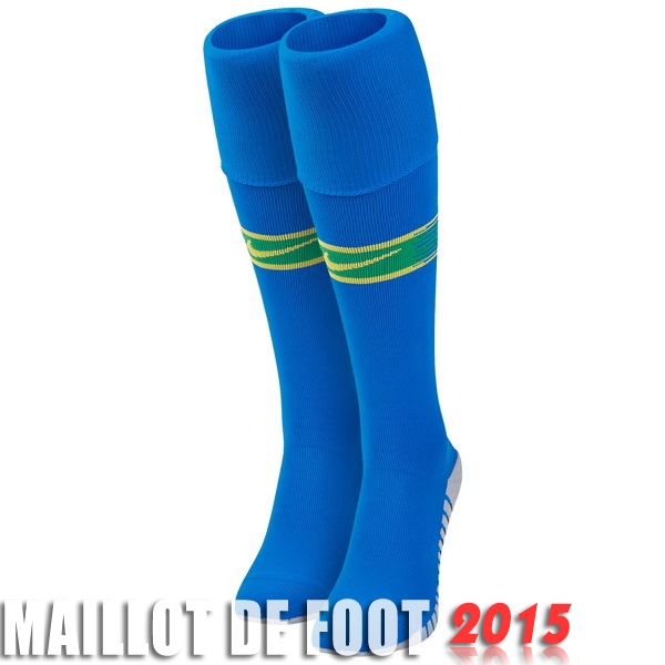 Maillot De Foot Bresil Enfant Calcetines 2018 Exterieur