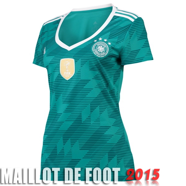 Maillot De Foot Allemagne Femme Mondiall 2018 Exterieur