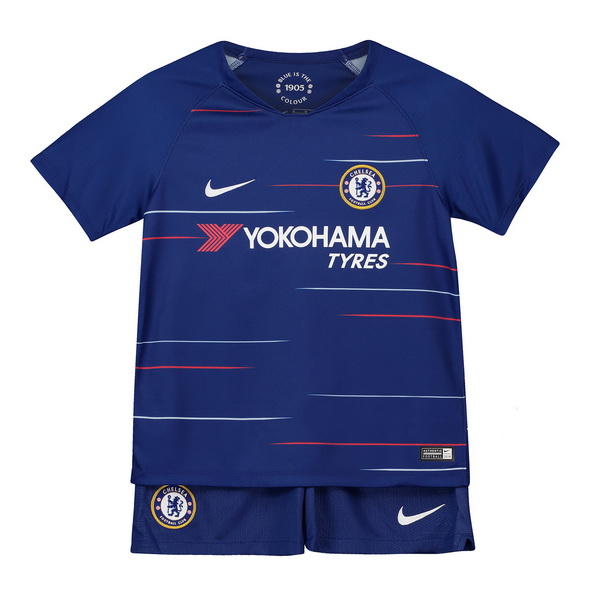 Maillot De Foot Chelsea Enfant 18/19 Domicile Un ensemble