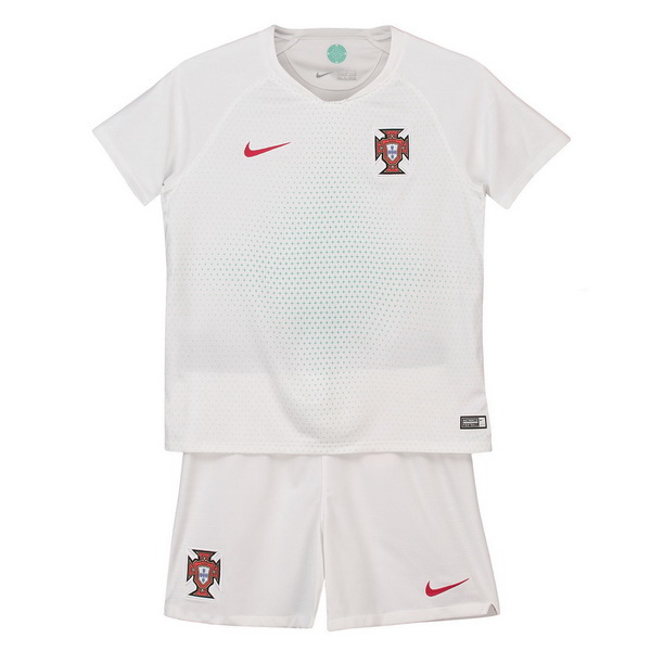 Maillot De Foot Portugal Enfant Mondiall 2018 Exterieur Un ensemble