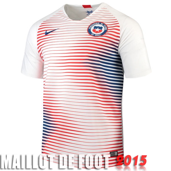Maillot De Foot Chili Mondial 2018 Exterieur
