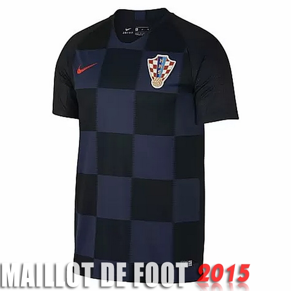 Thailande Maillot De Foot Croatie Mondial 2018 Exterieur