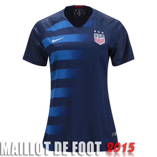 Maillot De Foot Etats Unis Femme Mondiall 2018 Exterieur