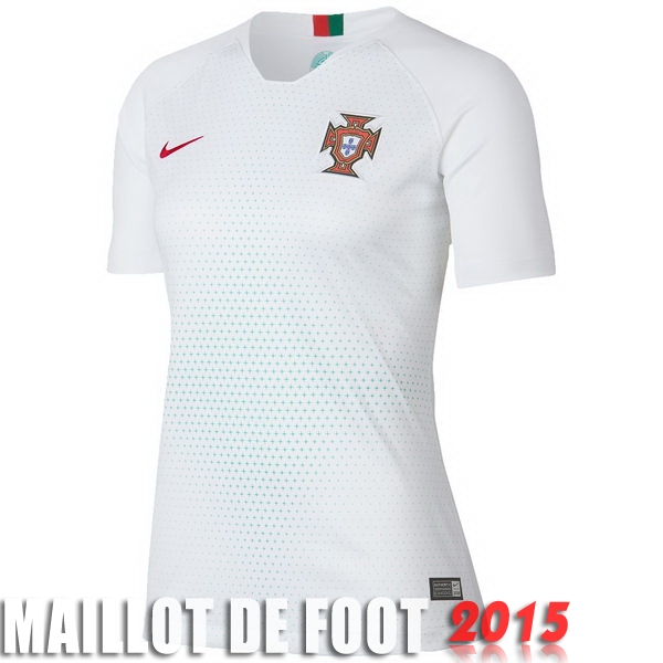 Maillot De Foot Portugal Femme Mondiall 2018 Exterieur