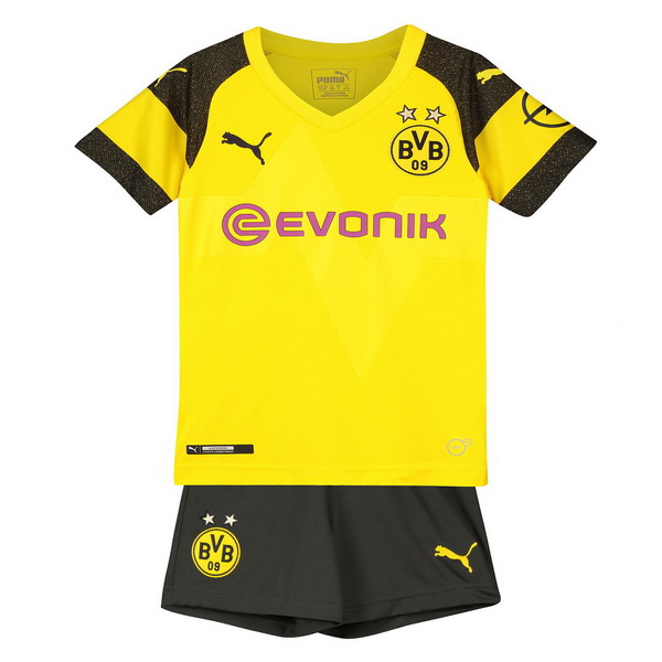 Maillot De Foot Borussia Dortmund Enfant 18/19 Domicile Un ensemble