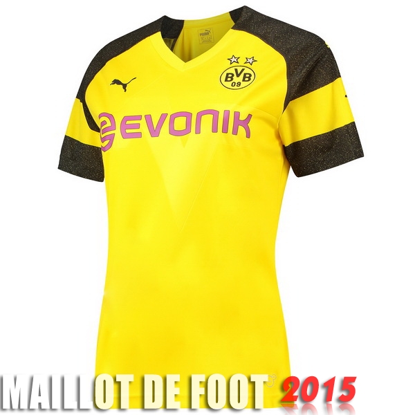 Maillot De Foot Borussia Dortmund Femme 18/19 Domicile