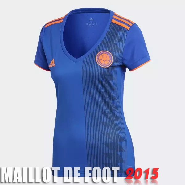 Maillot De Foot Colombie Femme Mondial 2018 Exterieur