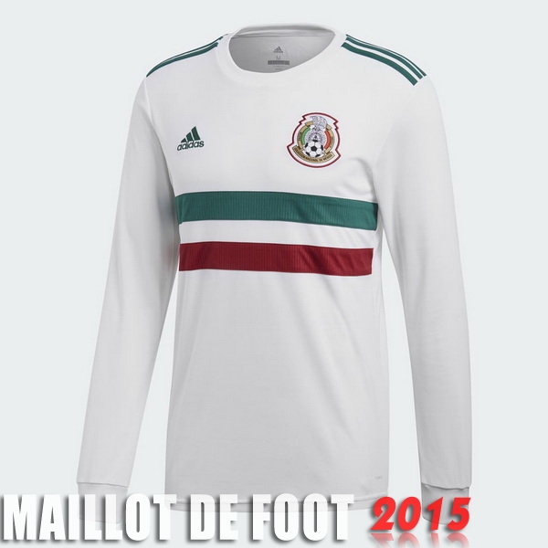 Maillot De Foot Mexique Mondial Manches Longues 2018 Exterieur