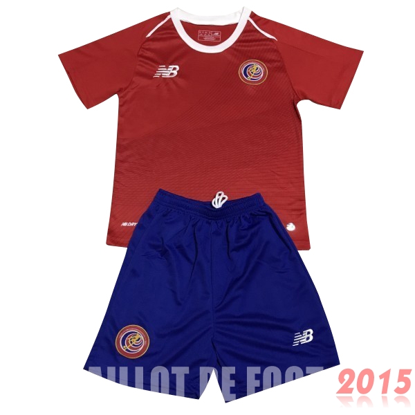 Maillot De Foot Costa Rica Enfant Mondial 2018 Domicile Un ensemble