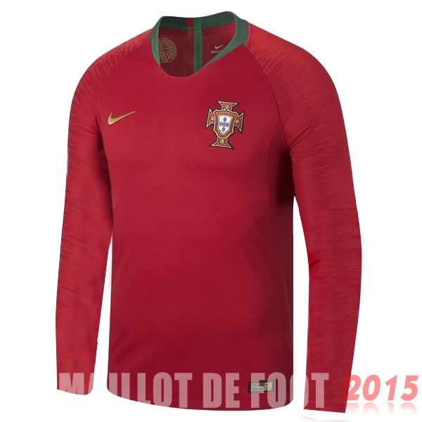 Maillot De Foot Portugal Manches Longues Mondial 2018 Domicile