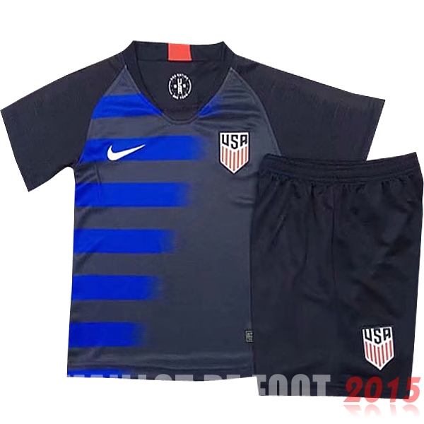 Maillot De Foot Etats Unis Enfant Mondiall 2018 Exterieur Un ensemble