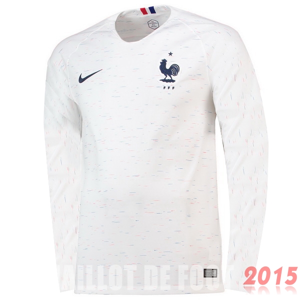 Maillot De Foot France Manches Longues Mondial 2018 Exterieur