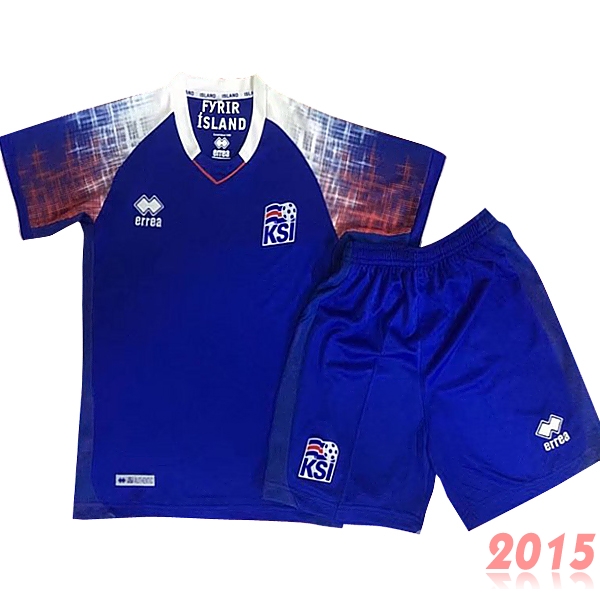 Maillot De Foot Islande Enfant 2018 Domicile Un ensemble