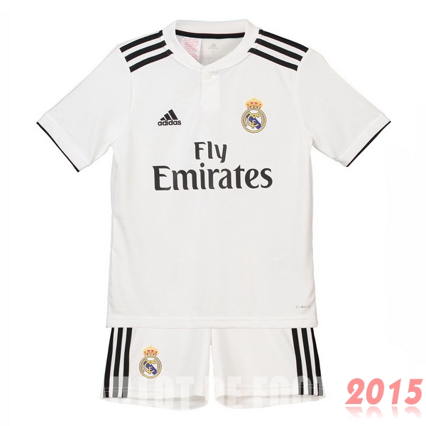 Maillot De Foot Real Madrid Enfant 18/19 Domicile Un ensemble