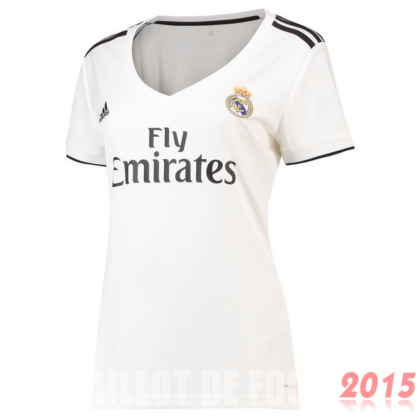 Maillot De Foot Real Madrid Femme 18/19 Domicile