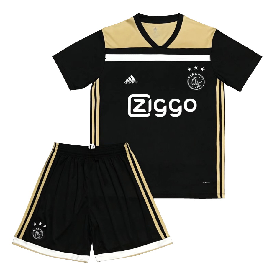 Maillot De Foot Ajax Enfant 18/19 Exterieur Un ensemble