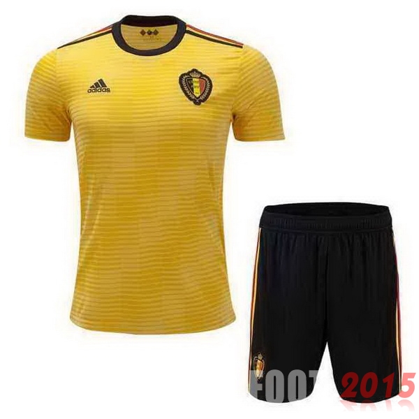 Maillot De Foot Belgique Enfant Mondial 2018 Exterieur Un ensemble