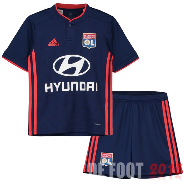 Maillot De Foot Lyonnais Enfant 18/19 Exterieur Un ensemble