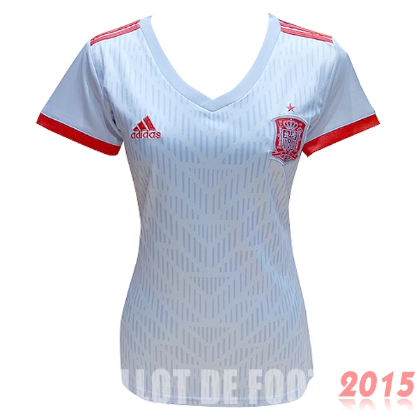 Maillot De Foot Espagne Femme Mondiall 2018 Exterieur