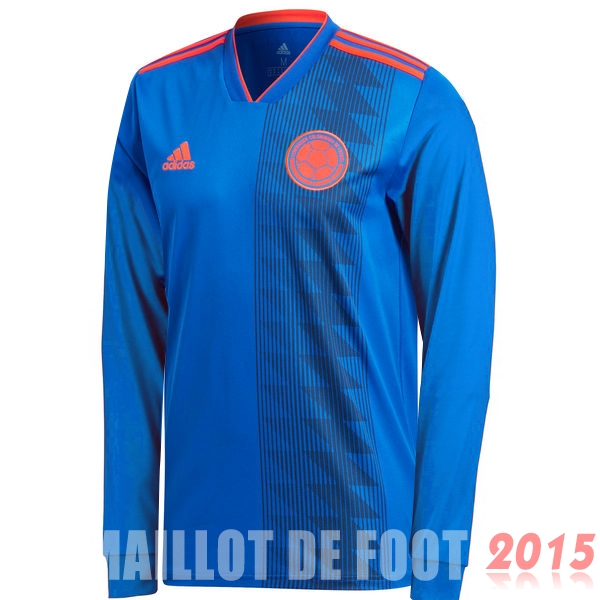 Maillot De Foot Colombie Manche Longue Mondial 2018 Exterieur