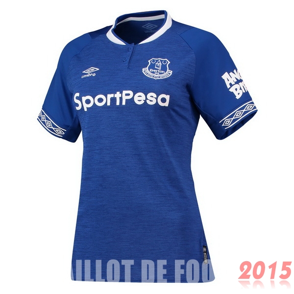 Maillot De Foot Everton Femme 18/19 Domicile