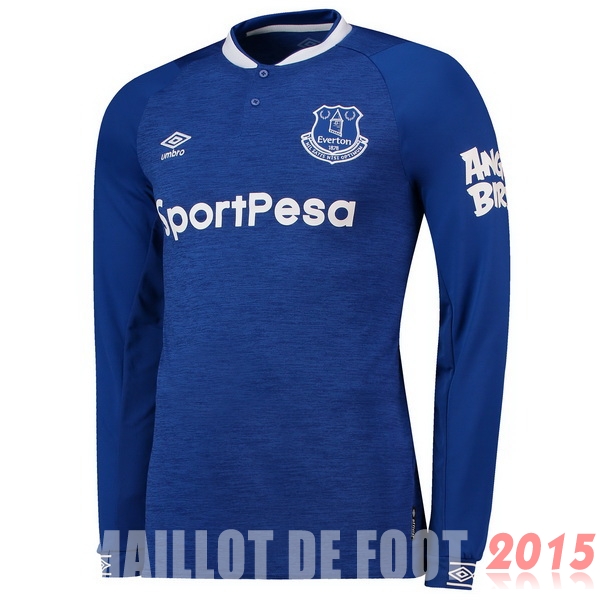 Maillot De Foot Everton Manches Longues 18/19 Domicile