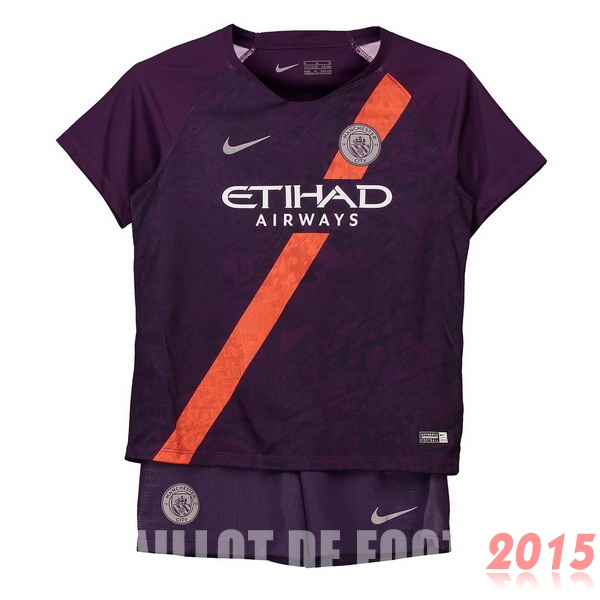 Maillot De Foot Manchester City Enfant 18/19 Third Un ensemble