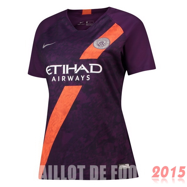 Maillot De Foot Manchester City Femme 18/19 Third