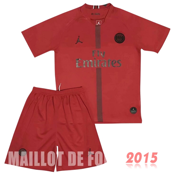 Maillot De Foot PSG Gardien Enfant 18/19 Rouge Un ensemble