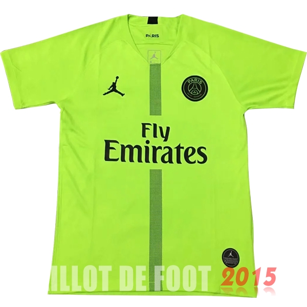 JORDAN Maillot De Foot Gardien Paris Saint Germain 18/19 Vert