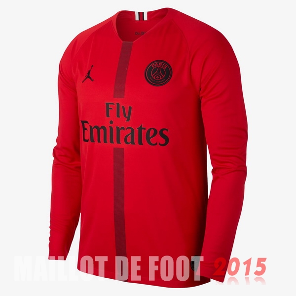 Maillot De Foot Paris Saint Germain Gardien Manches Longues 18/19 Rouge