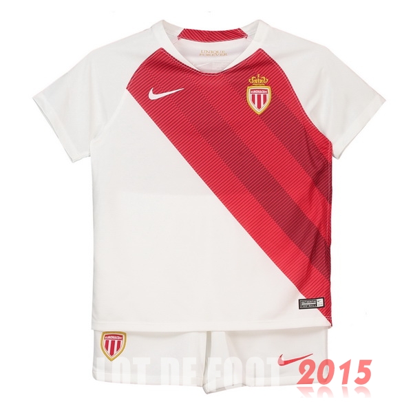 Maillot De Foot AS Monaco Enfant 18/19 Domicile Un ensemble