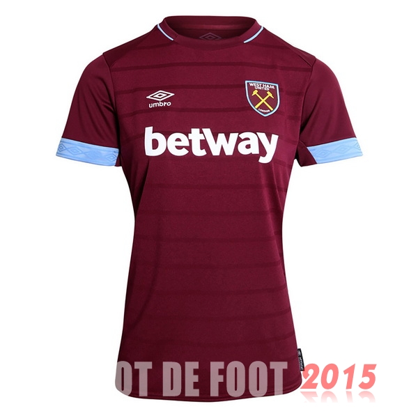Maillot De Foot West Ham United Femme 18/19 Domicile Maillot De Foot West Ham United Femme 18/19 Domicile