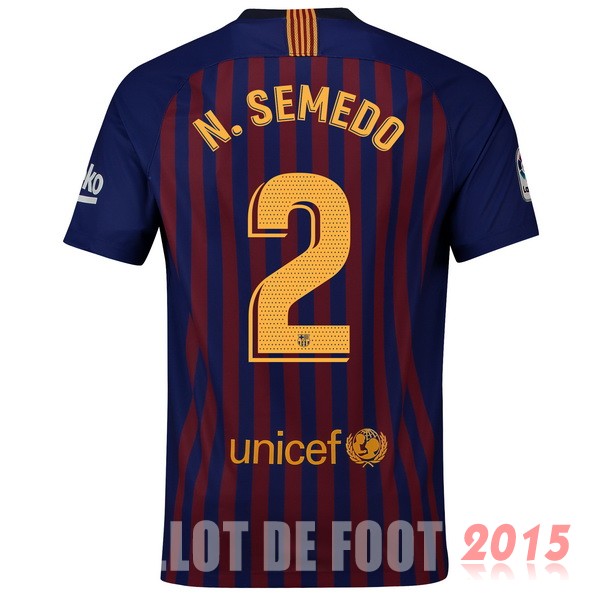 Maillot De Foot N.Semedo Barcelone 18/19 Domicile