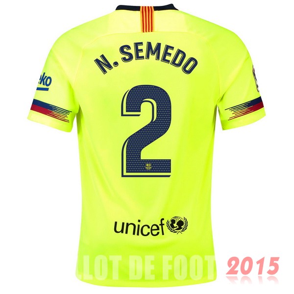 Maillot De Foot N.Semedo Barcelone 18/19 Exterieur