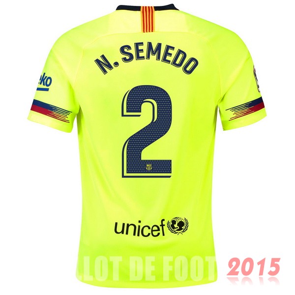 Maillot De Foot N.Semedo Barcelone 18/19 Exterieur