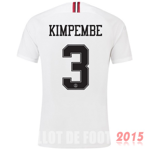 Maillot De Foot Kimpembe Paris Saint Germain 18/19 Third Exterieur