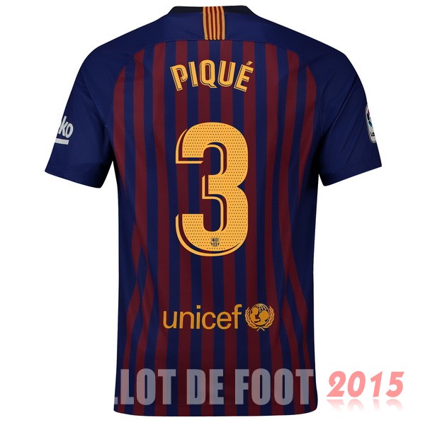 Maillot De Foot Pique Barcelone 18/19 Domicile