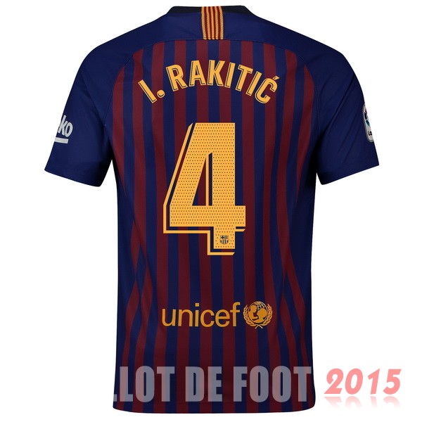 Maillot De Foot I.Rakitic Barcelone 18/19 Domicile