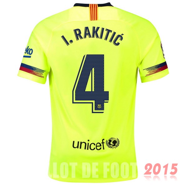 Maillot De Foot I.Rakitic Barcelone 18/19 Exterieur