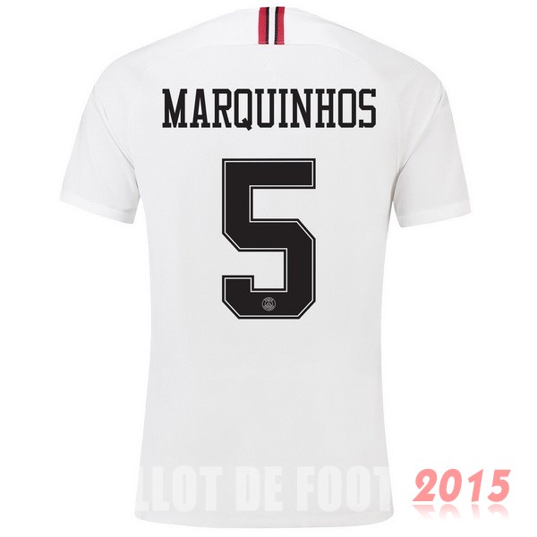 Maillot De Foot Marquinhos Paris Saint Germain 18/19 Third Exterieur