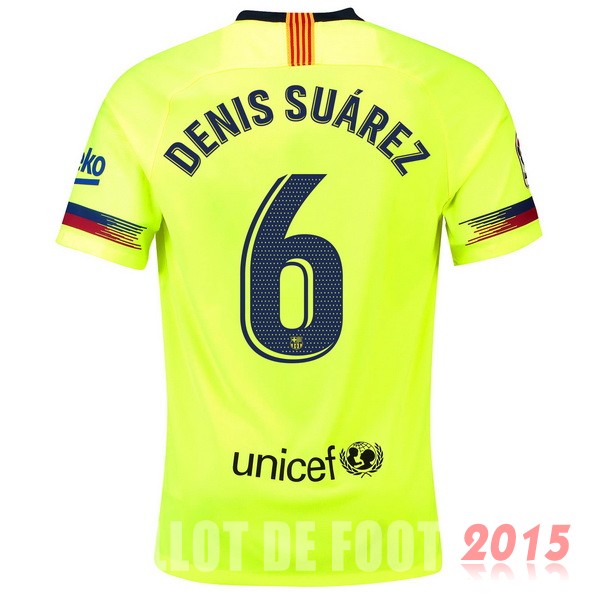 Maillot De Foot Denis Suarez Barcelone 18/19 Exterieur