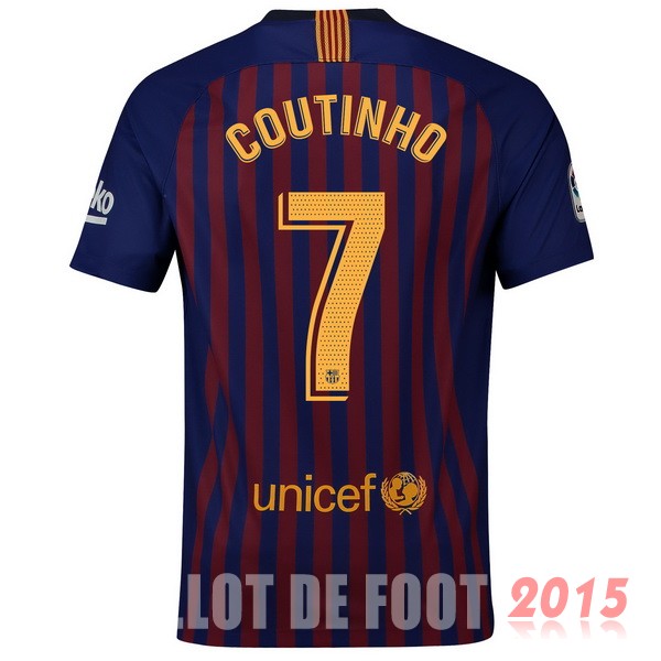 Maillot De Foot Coutinho Barcelone 18/19 Domicile