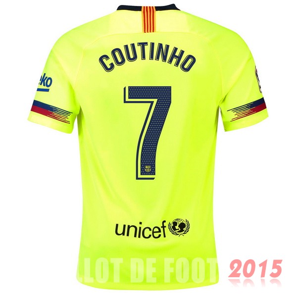 Maillot De Foot Coutinho Barcelone 18/19 Exterieur