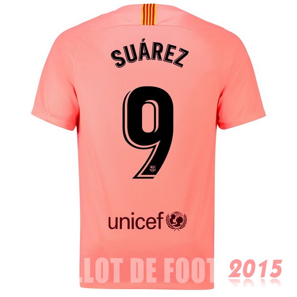 Maillot De Foot Suarez Barcelone 18/19 Third