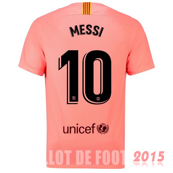Maillot De Foot Messi Barcelone 18/19 Third