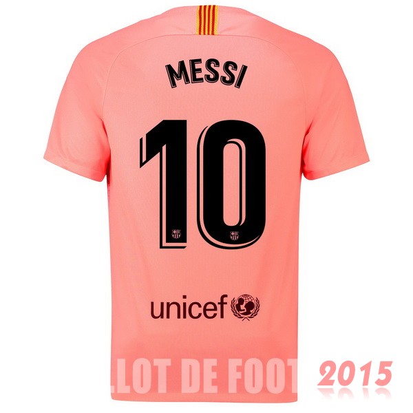 Maillot De Foot Messi Barcelone 18/19 Third