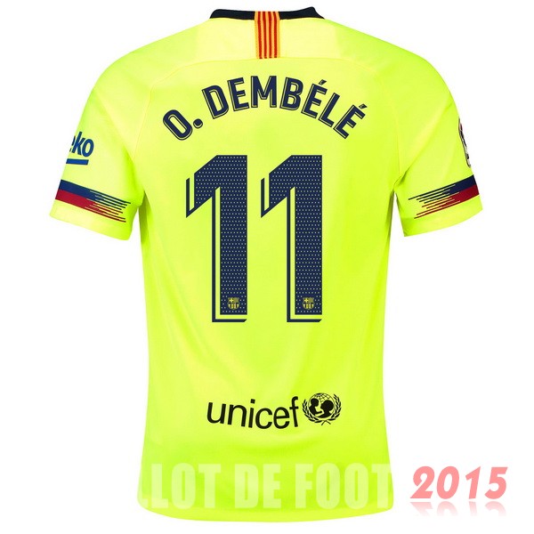 Maillot De Foot O.Dembele Barcelone 18/19 Exterieur