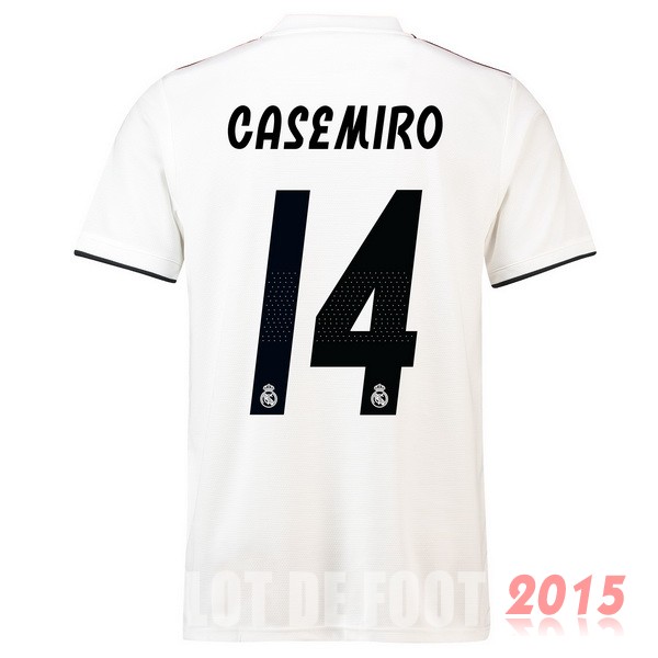 Maillot De Foot Casemiro Real Madrid 18/19 Domicile