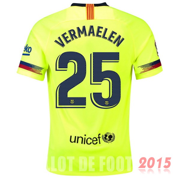 Maillot De Foot Vermaelen Barcelone 18/19 Exterieur